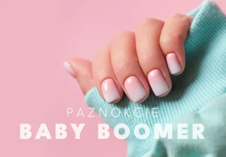 Delikatne paznokcie baby boomer beżowe z subtelnym przejściem od różu do bieli, idealne na każdą okazję.