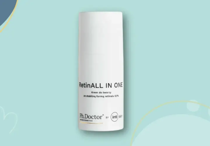 Krem do twarzy RetinALL IN ONE z 0,1% retinalu. To zaawansowany retinol na receptę, który odmieni Twoją skórę.