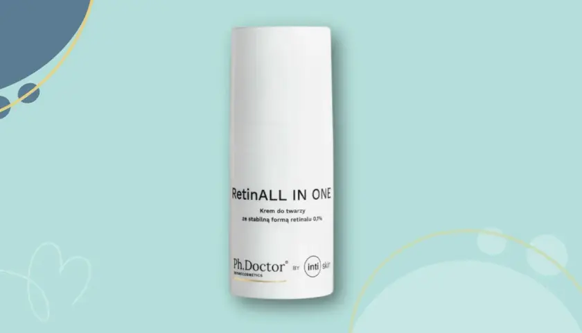 Krem do twarzy RetinALL IN ONE z 0,1% retinalu. To zaawansowany retinol na receptę, który odmieni Twoją skórę.