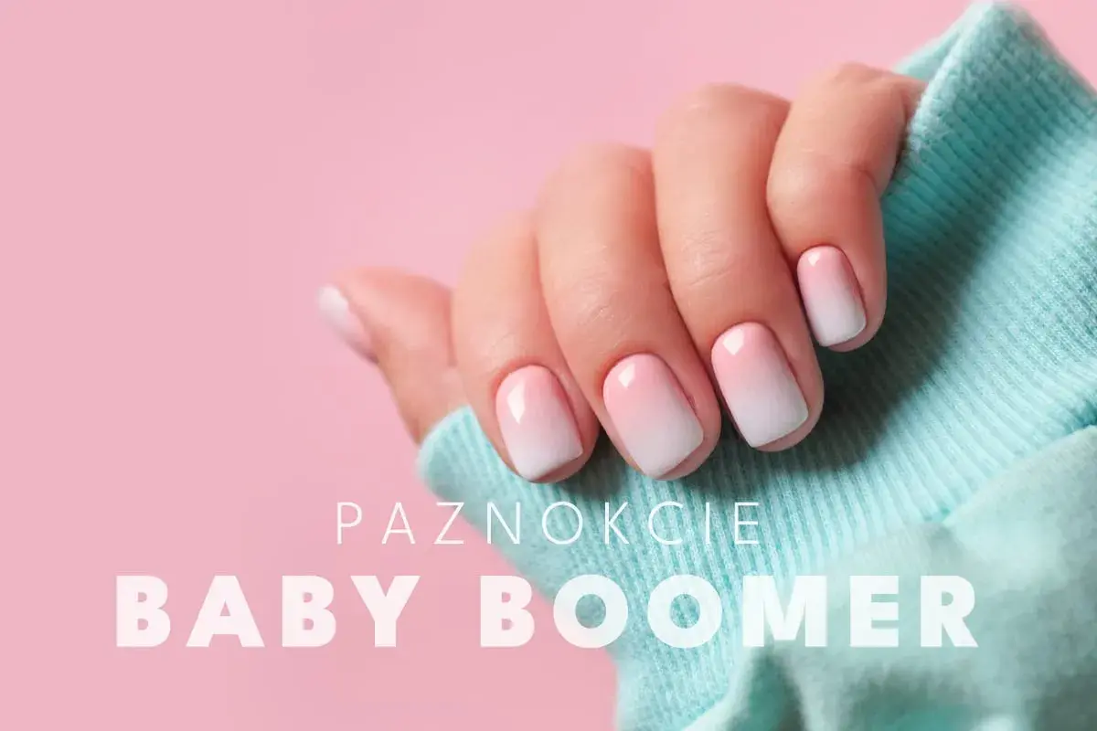 Delikatne paznokcie baby boomer beżowe z subtelnym przejściem od różu do bieli, idealne na każdą okazję.