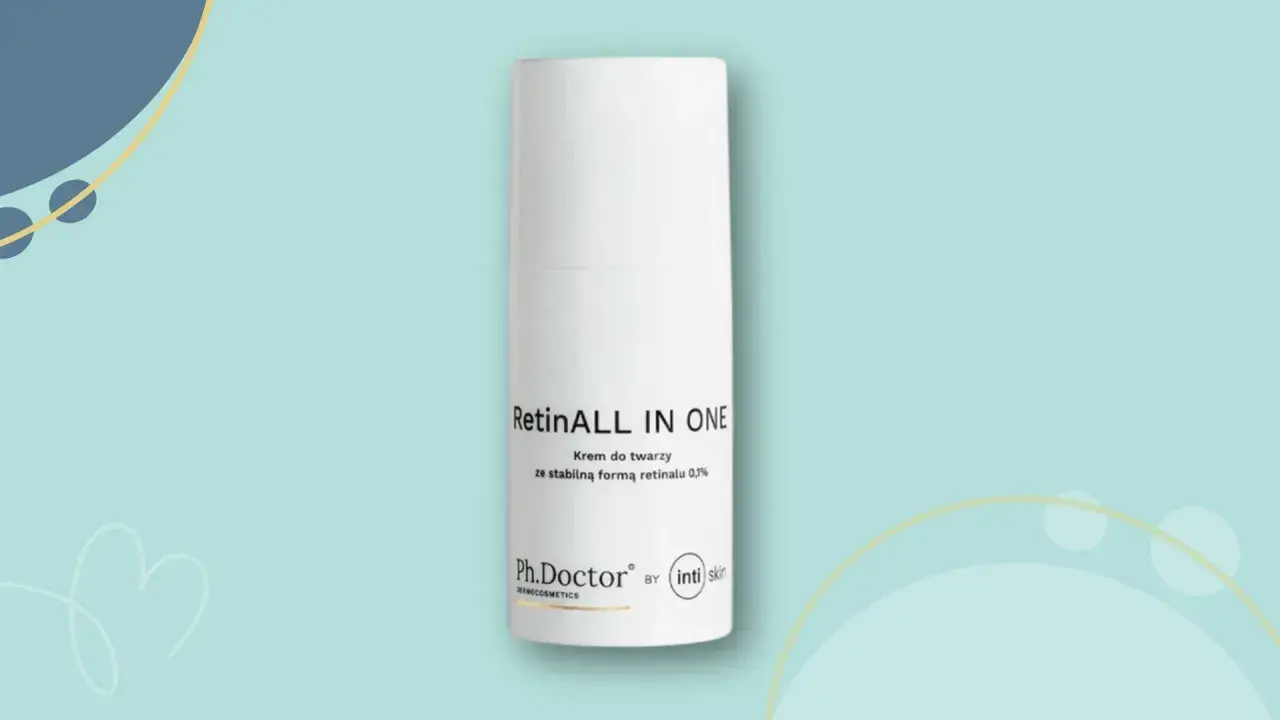Krem do twarzy RetinALL IN ONE z 0,1% retinalu. To zaawansowany retinol na receptę, który odmieni Twoją skórę.